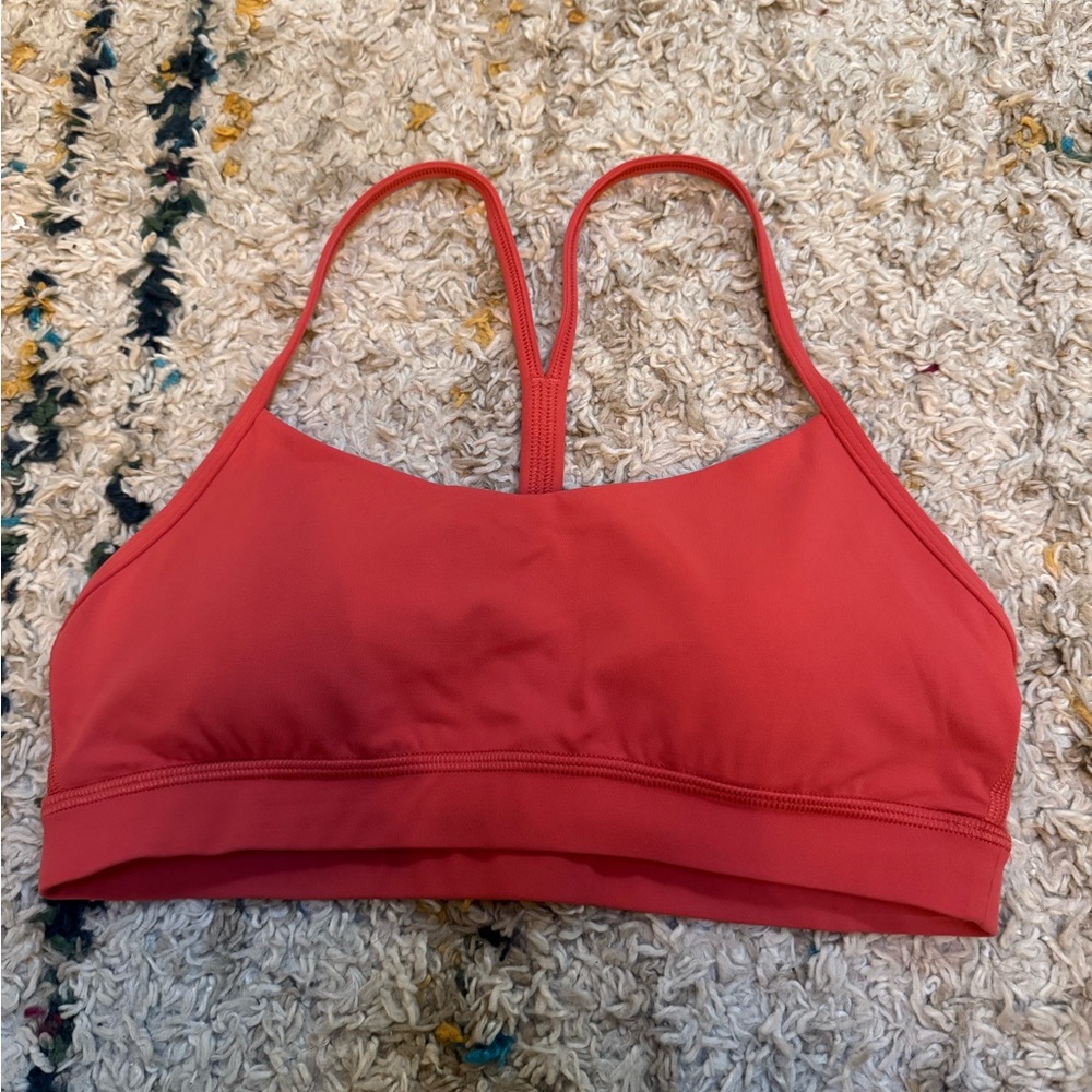 Lululemon Athletica Red Sports Bra